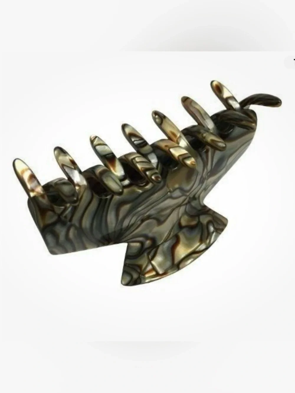 France Onyx Jaw Claw Hair Clip Camila Paris Small Medium Large